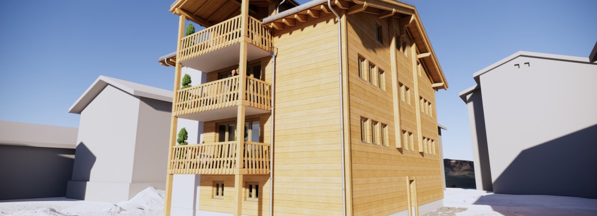 Neubau - Larix - Ulrichen/Goms